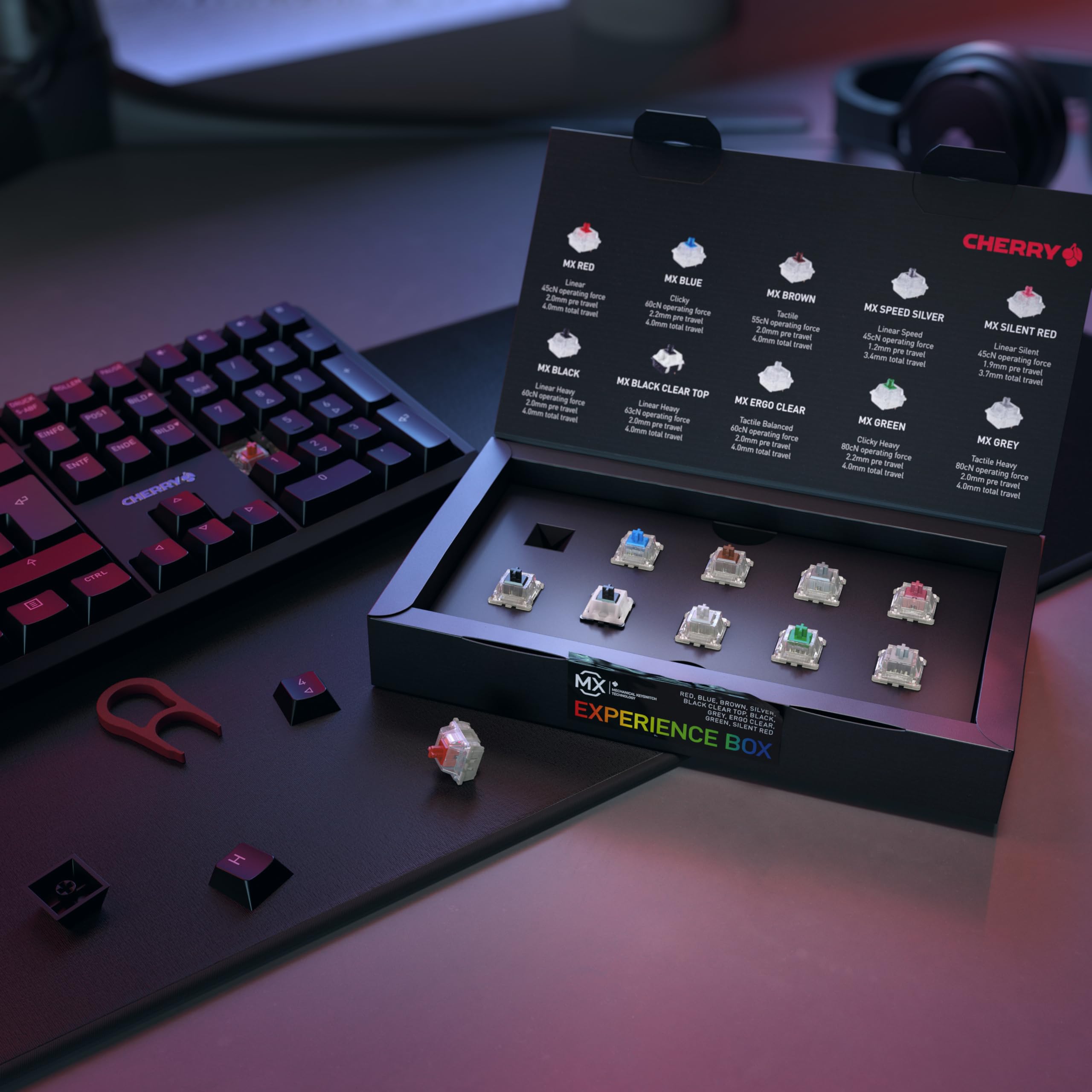 Amazon | Cherry MX Switch エクスペリエンスボックス メカニカル